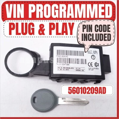 📮 Jeep Wrangler 2001-2006 Liberty Immovilizer 56010209AD Plug & Play Foto 1 de 4