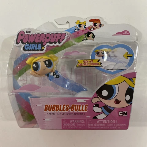 POWERPUFF GIRLS BUBBLES Cartoon Network SPEED LINE TOY FIGURE Spin Master NEW Cover