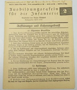 Ausbildungstafeln für die Infanterie 2 2a (da4877) - Picture 1 of 3