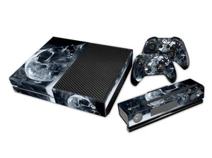 Xbox One Skin Design Foils Sticker Screen Protector Set - Acid Skull Motif - Picture 1 of 1