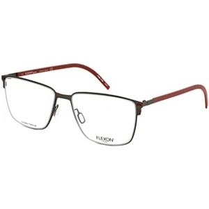 New Flexon B2076 035 Square Matte Graphite Eyeglasses Authentic - Picture 1 of 1