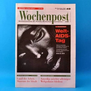 Wochenpost 49 1996 | Zeitung | Welt-AIDS-Tag Bauhaus Dessau Weltpolizist USA - Bild 1 von 1