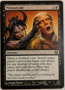 MTG Memoricide 69/249 MP Rare Scars of Mirrodin - Picture 1 of 4