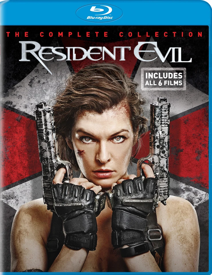 Resident Evil: The Complete Collection (Blu-ray, 2017)