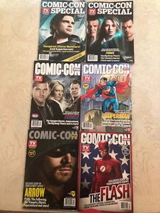 COMIC-CON TV GUIDE MAGAZINE set of 6-Years 2010, 2011, 2012, 2013, 2014 and 2016 - Picture 1 of 16