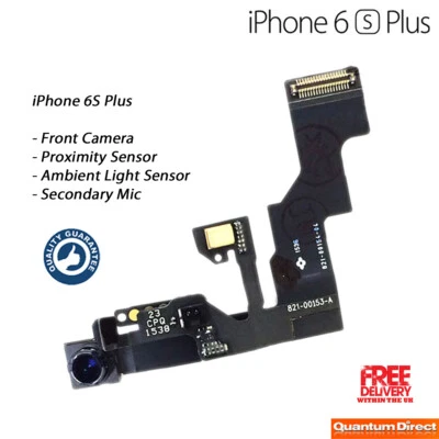 iPhone 6S Plus Replacement Front Camera Proximity Light Sensor Siri Mic Flex - Image 1 of 2