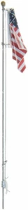 Woodland Scenics (N-Scale) 5950 Flag Pole with US Flag - Just Plug - Small - Picture 1 of 2