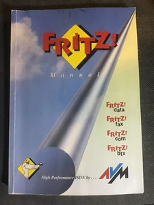 Fritz Manual von 1996 - High Performance ISDN by AVM - Zdjęcie 1 z 2