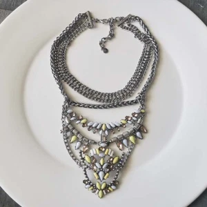 New 16" Baublebar Collar Statement Necklace Gift Vintage Women Party Jewelry - Picture 1 of 3
