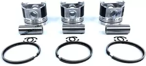 3Pcs Piston With Piston Ring+0.5mm For Yanmar 3TNM72 engine (oversize) - Picture 1 of 5