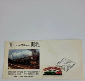 Flying Scotsman Official Cover - USA Tour 1969 Washington to Atlanta Envelope - Bild 1 von 4