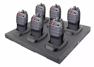 MITEX GENERAL DMR DIGITALES SIXPACK UHF LIZENZIERTES ZWEI-WEGE-RADIO MIT 6-FACH-LADEGERÄT - Bild 1 von 6