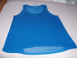 Damensportshirt Gr. L 1 x getragen neuwertig kobaltblau - Bild 1 von 2