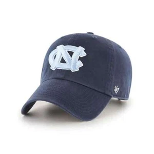 North Carolina Tar Heels 47 Brand Clean Up Adjustable Hat - Navy - Picture 1 of 1
