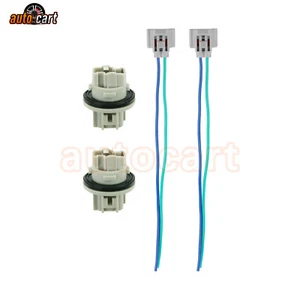 2PCS Turn Signal Socket W/ Connector Harness For Toyota 4Runner RAV4 Lexus GX460 - Picture 1 of 12