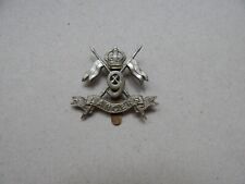 British 9th Lancers Cap Badge J.R.Gaunt F