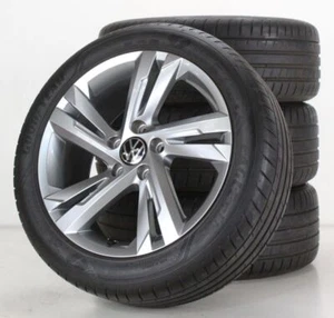 VW Golf 8 & R-Line GTE GTI GTD Sommerräder 17 Zoll Felgen Valencia 5H0601025AF - Bild 1 von 9