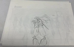 Anime Inuyasha movie production sketches Lot Of Demon Inuyasha - Picture 1 of 11