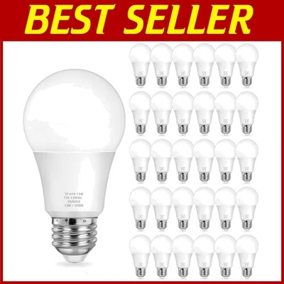 Energy-Efficient 100 Watt Equivalent LED Light Bulbs - Daylight White 5000K - Image 1 of 4