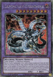 Yugioh Chimeratech Overdragon RA03-EN166 - - Platinum Secret Rare - Picture 1 of 1