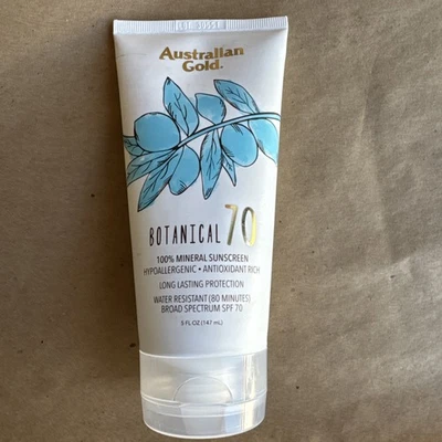 Australian Gold Botanical Mineral Sunscreen SPF 70 (5fl.oz/147ml) - Image 1 of 4
