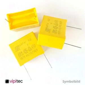 MKP X2 Entstörkondensator Auswahl | 310V ±10% THT Kondensator nF uF µF Sortiment - Bild 1 von 48