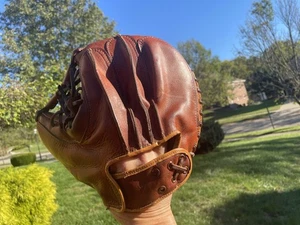 (Very Rare) NOKONA Leather Left Hand Throw CATCHER’s Mitt, CM41, 31” Youth, USA - Bild 1 von 11