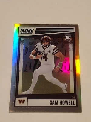 2022 Panini Chronicles Score Premium Rookies Sam Howell SP-304 Silver Prizm (RC) - Image 1 of 2