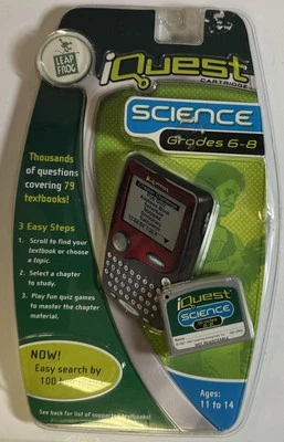 iQuest Interactive “Science” Cartridge Grade 6-8 Ages 11-14 Brand New - Image 1 of 2