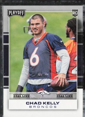 Chad Kelly 2017 Panini Playoff #299 Rookie Goal Line Denver Broncos - Image 1 of 2