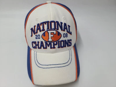 University of Florida Gators 2008 National Champions 3x Adjustable Hat Cap NCAA - Image 1 of 4