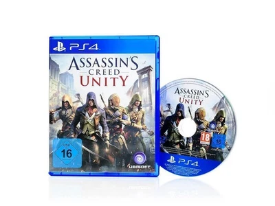 PS4 Spiel ASSASSIN'S CREED - UNITY - Action-Adventure Ubisoft - Zustand: gut - Bild 1 von 2