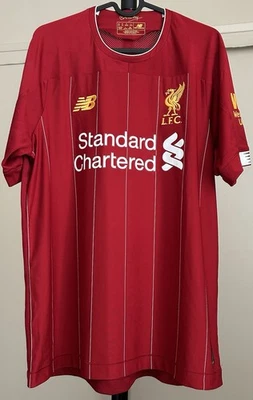Liverpool Home Jersey 2019-2020 New Balance Men’s Size M - Image 1 of 4
