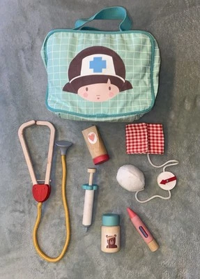 Tender Leaf Toys Doctors & Nurses Wooden Pretend Play Set - Image 1 of 4