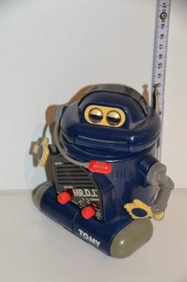 Original TOMY Radio-Roboter Mr. D.J. /Höhe ca. 17 cm/ 80-er/ Vintage/ Retro - Bild 1 von 4
