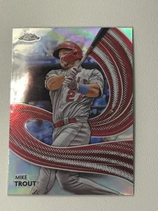 2024 Topps Chrome - Strokes Mike Trout #S-1 - Picture 1 of 2