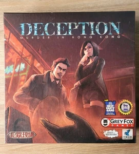 Grey Fox Games Deception: Murder in Hong Kong Brettspiel vollständig - Bild 1 von 4