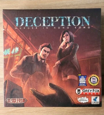 Grey Fox Games Deception: Murder in Hong Kong Board Game Complete - Image 1 of 4