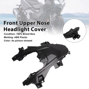 Front Nose Headlight Panel Cover Fairing For Honda ADV350 2022-2025 Carbon - Picture 1 of 12