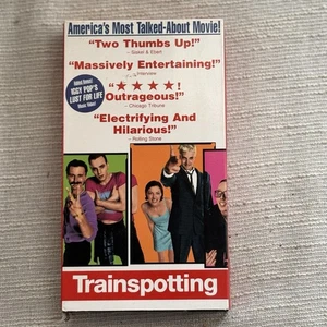 Trainspotting VHS Tape Cult Classic Comedy Ewan McGregor Miramax movie RARE - Picture 1 of 3