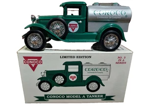 Conoco Continental Oil Company 1929 Ford Model A Tanker Bank Vintage - Picture 1 of 8