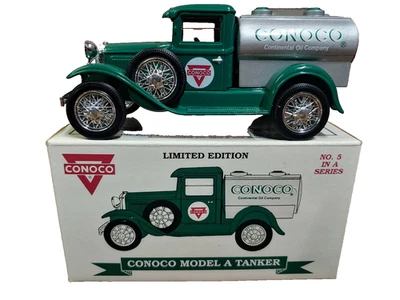 Conoco Continental Oil Company 1929 Ford Model A Tanker Bank Vintage - Image 1 of 4