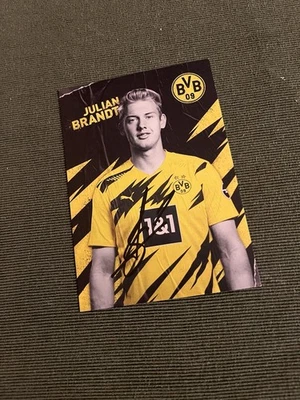 Julian Brandt - BVB Borussia Dortmund - - Originalautogramm RAR - Bild 1 von 2