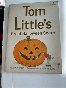 Vintage Tom Little’s Great Halloween Scare John Peterson 1975 PB Book TW3247 - Picture 1 of 4