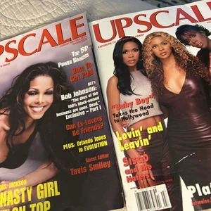 Upscale Magazine July August 2001 Set Of 2 Issues - Picture 1 of 3