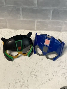 Transformers Lot Optimus Prime & Grimlock Masks - Kids 2 Masks Halloween Costume - Picture 1 of 6