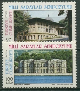 Türkei 1985 Nationale Schlösserverwaltung: Türkische Paläste 2726/27 postfrisch - Picture 1 of 1