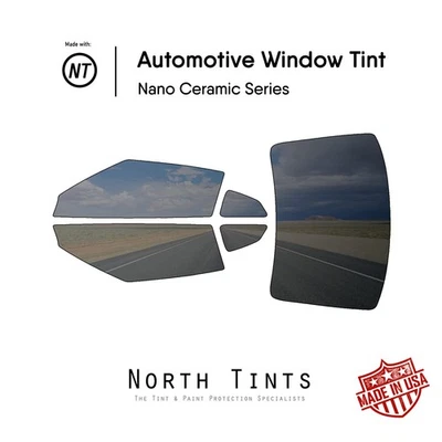 Película de tinte de ventana precortada nano cerámica vidrio automotriz para Nissan GT-R 2009-2023 Foto 1 de 4