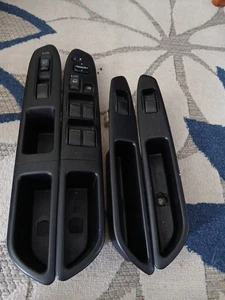 JDM Subaru Forester SG9 SG5 STI 2003-2008 Main Power Window Switch Set OEM RHD - Picture 1 of 7
