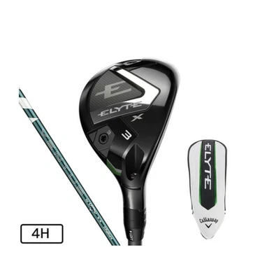 Callaway ELYTE X Hybrid 4H 21deg RH VENTUS GREEN 50 graphite Flex SR HC New - Image 1 of 4